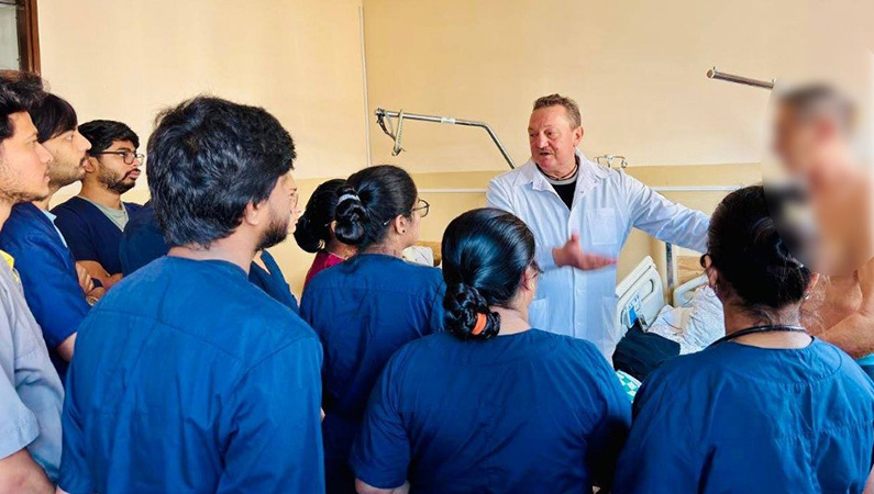 Training in Berehove: Combining Theory with Practice
