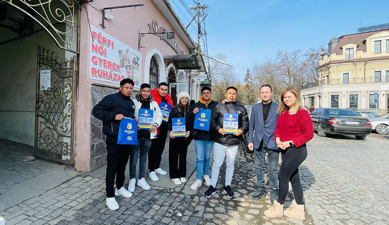 Youth from Ecuador Arrives in Berehove for Studies